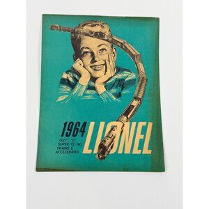 1964 Original Lionel Postwar 027 Super O HO Trains Accessories Catalog
